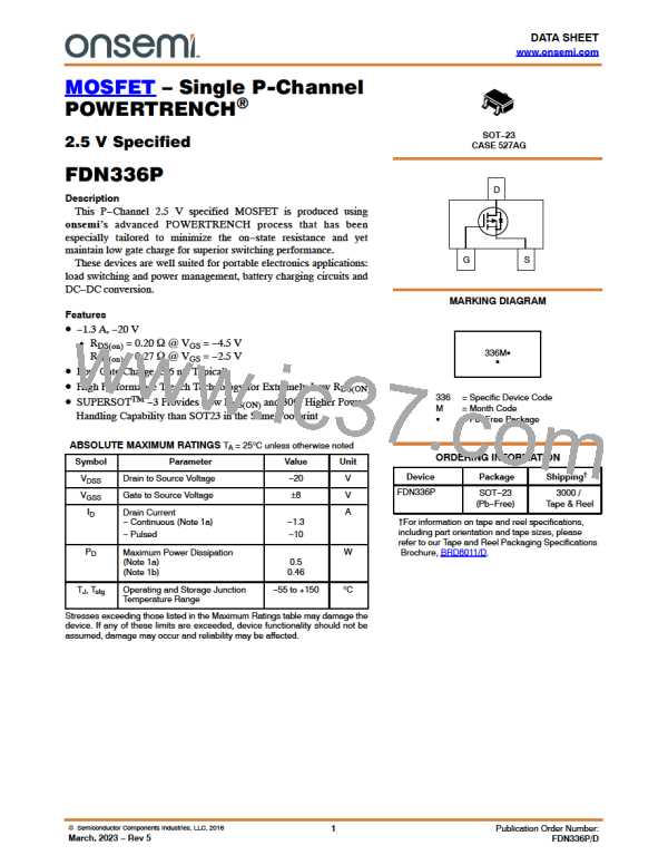 FDN336P图片预览