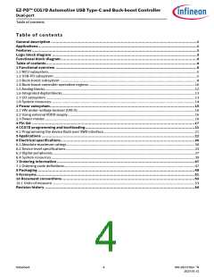 浏览型号CYPD7291-68LDXS的Datasheet PDF文件第4页