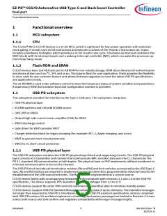 浏览型号CYPD7291-68LDXS的Datasheet PDF文件第5页
