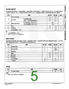 浏览型号FAN53541UCX的Datasheet PDF文件第5页