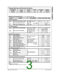 浏览型号FDD8876的Datasheet PDF文件第3页