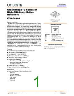 浏览型号FDMQ8205的Datasheet PDF文件第1页