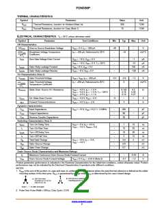 浏览型号FDN336P的Datasheet PDF文件第2页