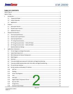 浏览型号ICM-20690的Datasheet PDF文件第2页