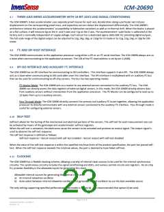 浏览型号ICM-20690的Datasheet PDF文件第23页