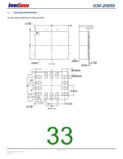 浏览型号ICM-20690的Datasheet PDF文件第33页