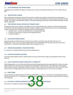 浏览型号ICM-20690的Datasheet PDF文件第38页