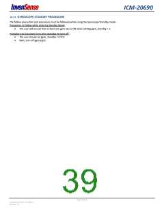 浏览型号ICM-20690的Datasheet PDF文件第39页