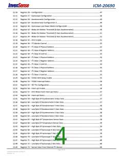 浏览型号ICM-20690的Datasheet PDF文件第4页