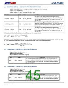 浏览型号ICM-20690的Datasheet PDF文件第45页
