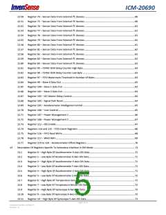 浏览型号ICM-20690的Datasheet PDF文件第5页
