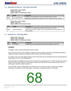 浏览型号ICM-20690的Datasheet PDF文件第68页