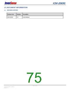 浏览型号ICM-20690的Datasheet PDF文件第75页