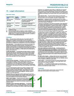 浏览型号PESD5V0S1BLD-Q的Datasheet PDF文件第11页
