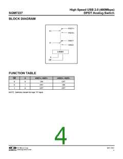 浏览型号SGM7227的Datasheet PDF文件第4页