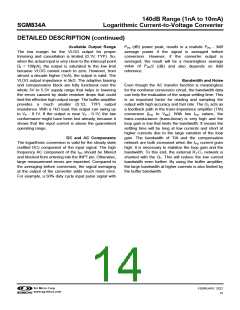 浏览型号SGM834A的Datasheet PDF文件第14页