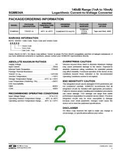 浏览型号SGM834A的Datasheet PDF文件第2页