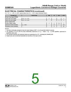 浏览型号SGM834A的Datasheet PDF文件第5页