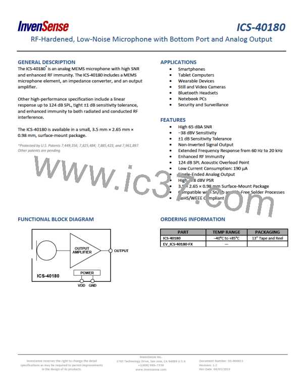 ICS-40180图片预览