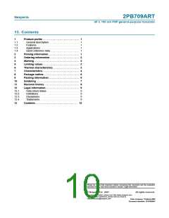 浏览型号2PB709ART的Datasheet PDF文件第10页