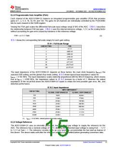 浏览型号ADS131B04-Q1的Datasheet PDF文件第15页