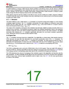 浏览型号ADS131B04-Q1的Datasheet PDF文件第17页