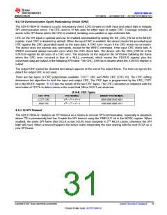 浏览型号ADS131B04-Q1的Datasheet PDF文件第31页