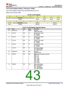 浏览型号ADS131B04-Q1的Datasheet PDF文件第43页