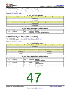 浏览型号ADS131B04-Q1的Datasheet PDF文件第47页