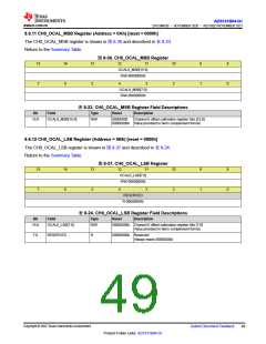 浏览型号ADS131B04-Q1的Datasheet PDF文件第49页