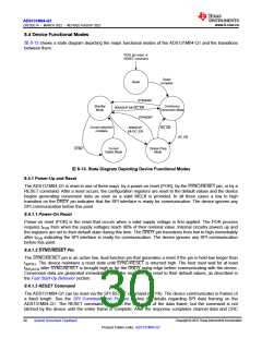 浏览型号ADS131M04QPWRQ1的Datasheet PDF文件第30页