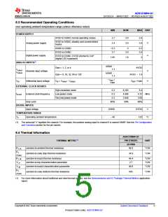 浏览型号ADS131M04QPWRQ1的Datasheet PDF文件第5页