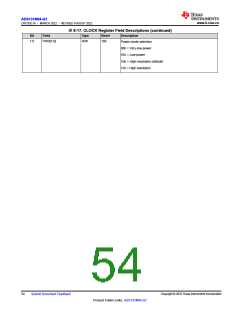 浏览型号ADS131M04QPWRQ1的Datasheet PDF文件第54页