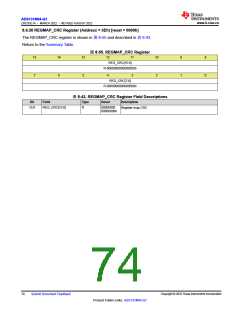 浏览型号ADS131M04QPWRQ1的Datasheet PDF文件第74页