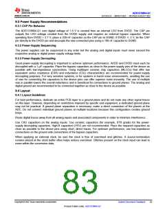 浏览型号ADS131M04QPWRQ1的Datasheet PDF文件第83页