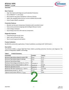 浏览型号BTS7012-2EPA的Datasheet PDF文件第2页