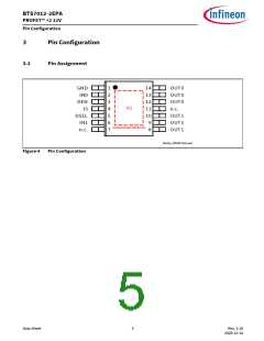 浏览型号BTS7012-2EPA的Datasheet PDF文件第5页