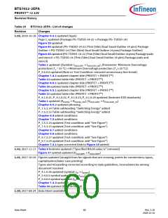 浏览型号BTS7012-2EPA的Datasheet PDF文件第60页
