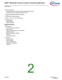 浏览型号CYW89820的Datasheet PDF文件第2页