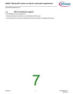 浏览型号CYW89820的Datasheet PDF文件第7页