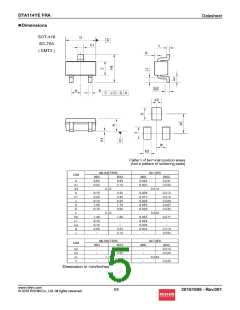 浏览型号DTA114YEFRA的Datasheet PDF文件第5页