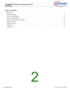 浏览型号ISZ0703NLS的Datasheet PDF文件第2页