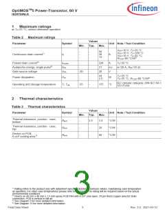 浏览型号ISZ0703NLS的Datasheet PDF文件第3页