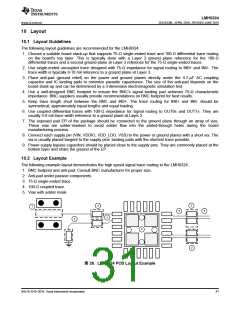 浏览型号LMH0324RTWR的Datasheet PDF文件第31页