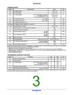 浏览型号NC7SV126L6X的Datasheet PDF文件第3页