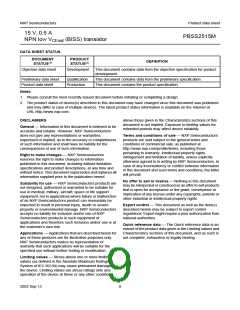 浏览型号PBSS2515M的Datasheet PDF文件第9页