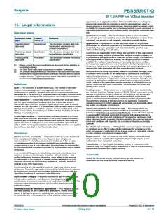 浏览型号PBSS5350T-Q的Datasheet PDF文件第10页