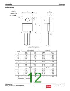 浏览型号R6020ENX的Datasheet PDF文件第12页