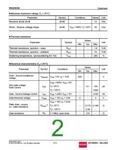 浏览型号R6020ENX的Datasheet PDF文件第2页