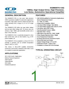 浏览型号SGM8557H-1AQ的Datasheet PDF文件第1页